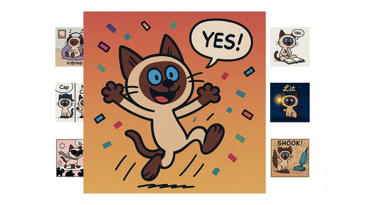Lovart 社媒短视频：宠物猫 IP