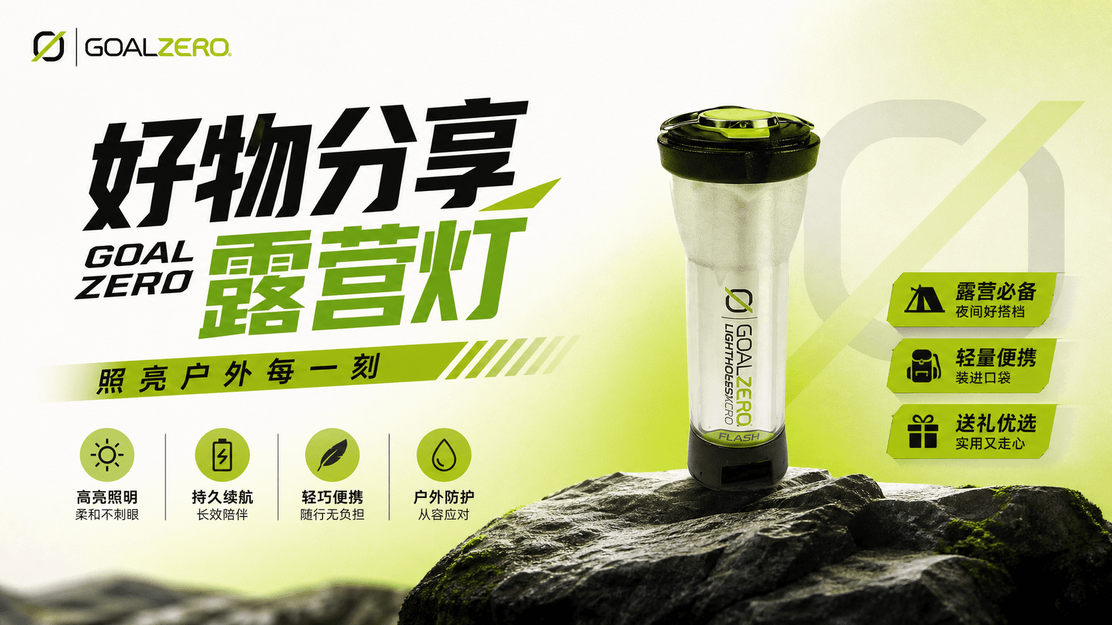 Goal Zero Camping Lamp · Product Showcase