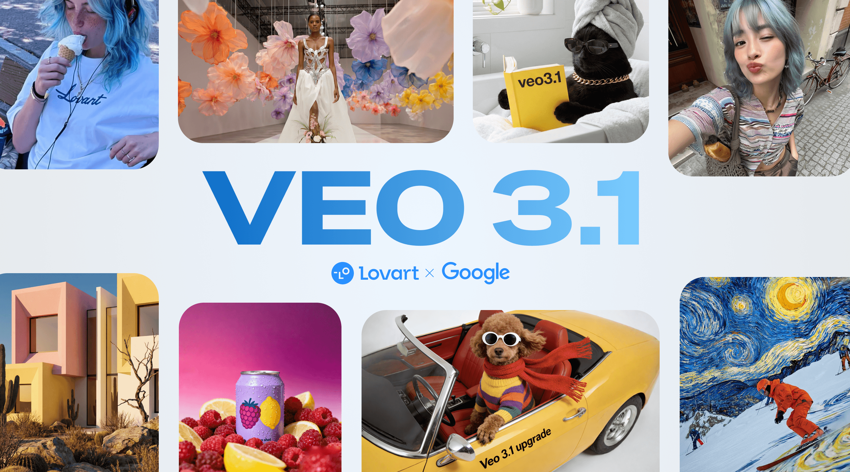Veo 3.1 upgrade is now on Lovart